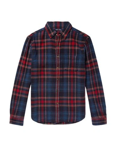 Shop Alex Mill Checked Shirt In Dark Blue