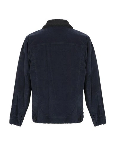 Shop Vince Jacket In Dark Blue