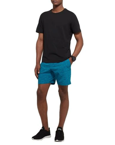 Shop Lululemon Swim Shorts In Turquoise