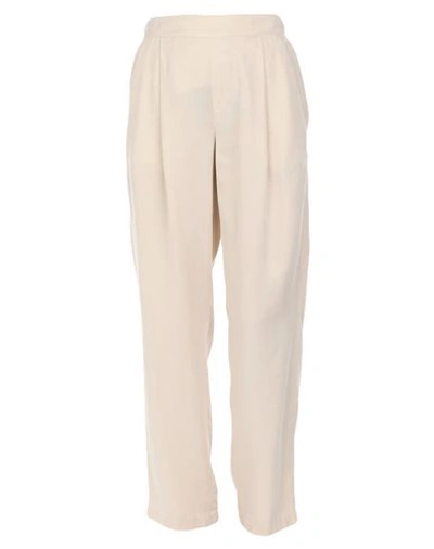 Shop Woolrich Woman Pants Beige Size M Lyocell