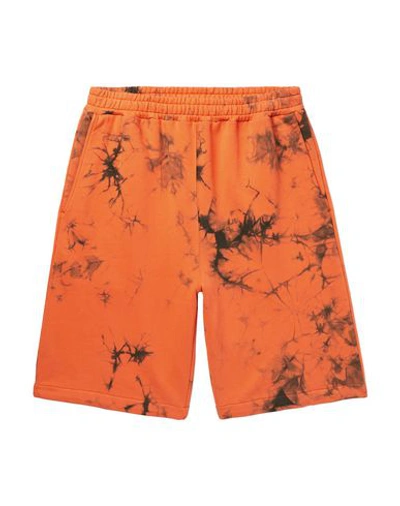 Shop Helmut Lang Shorts & Bermuda In Orange