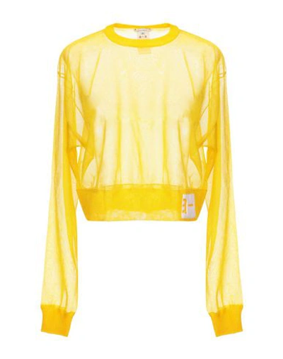 Shop Artica Arbox Sweaters In Yellow