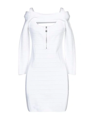 John Richmond Short Dresses In White