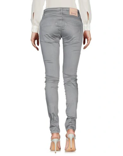 Shop Dondup Casual Pants In Light Grey