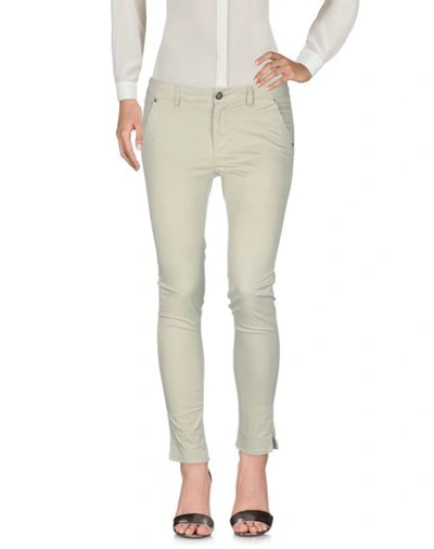 Shop Peuterey Casual Pants In Light Green