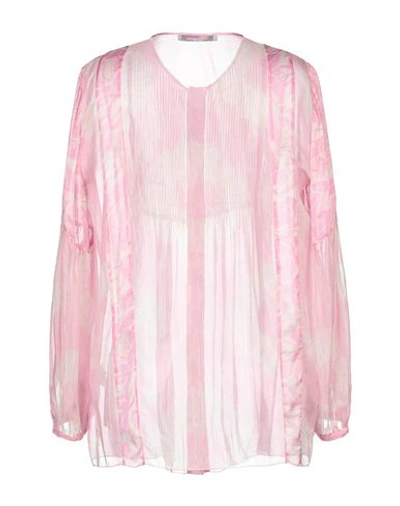 Shop Blumarine Shirts In Pink