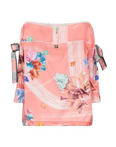 Cavalli Class Blouses In Pink