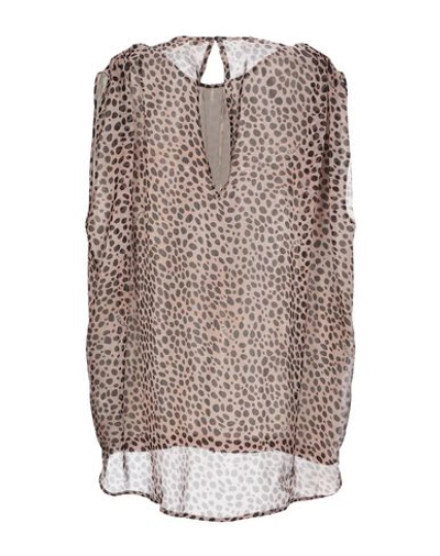 L'autre Chose Blouses In Beige