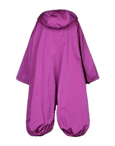 Shop Ahirain Full-length Jacket In Purple