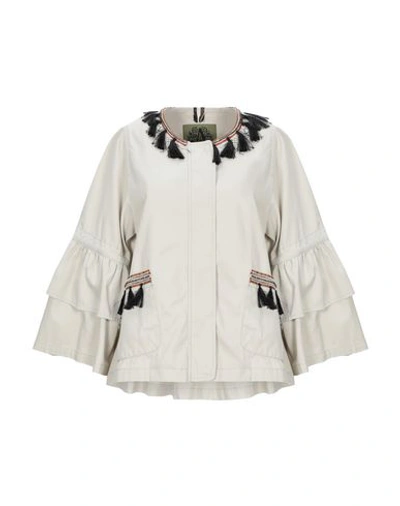 Shop Alessandra Chamonix Jacket In Light Grey