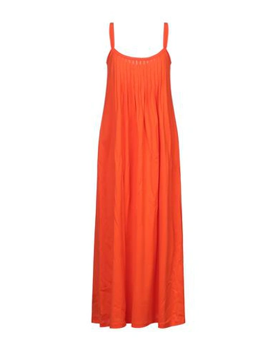 Shop Hanro Nightgown In Orange