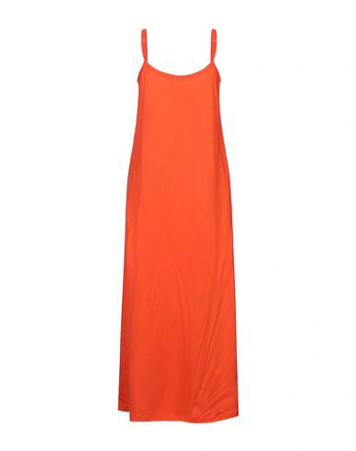 Shop Hanro Nightgown In Orange