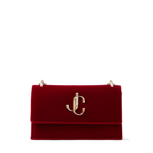 jimmy choo velvet bag