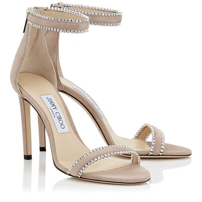 Shop Jimmy Choo Dochas 100 In Ballet Pink