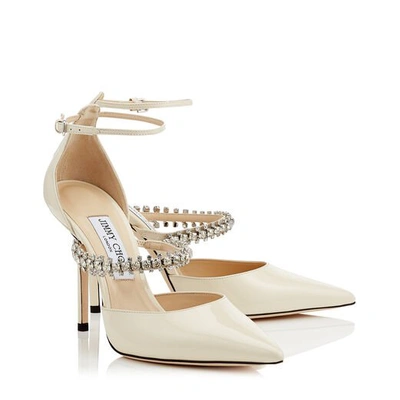 Shop Jimmy Choo Bobbie 100 In Linen