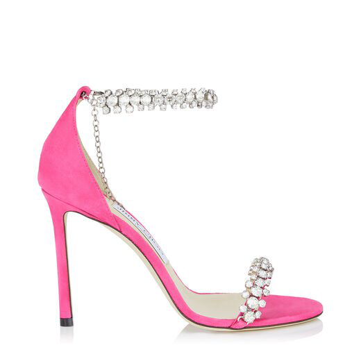 hot pink jimmy choo shoes