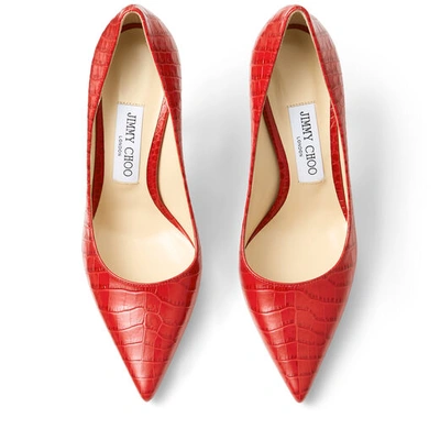 Shop Jimmy Choo Love 100 In Red