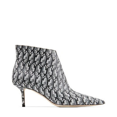 Shop Jimmy Choo Marinda 65 In Silver/black