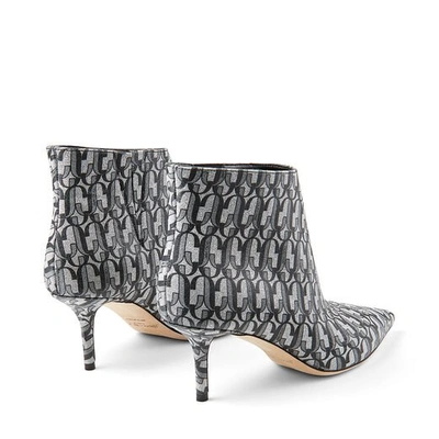 Shop Jimmy Choo Marinda 65 In Silver/black