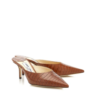 Shop Jimmy Choo Rav 65 In Brown