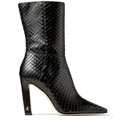 jimmy choo python boots