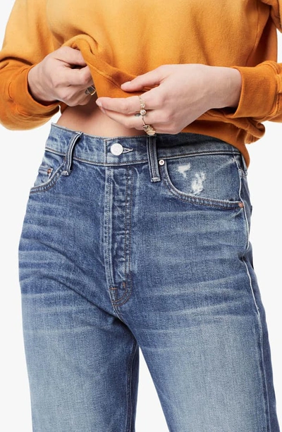 Shop Mother The Tripper Crop Bootcut Jeans In Cryin Cowboys