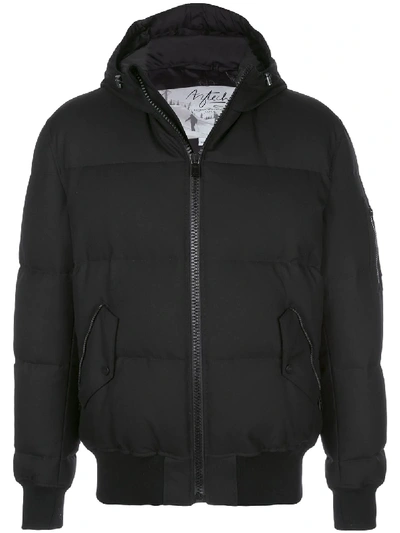 Shop Aztech Mountain Shadow Mountain Puffer Jacket In Black