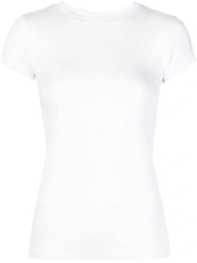 Shop L Agence Ressi Short Sleeved T-shirt In White