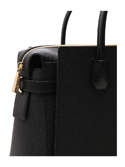 Shop Michael Michael Kors Mercer Tote Bag In Black