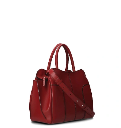 Shop Tod's Sella Tote Bag In Red