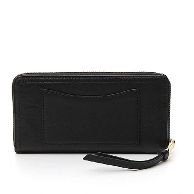 Shop Marc Jacobs Softshot Standard Continental Wallet In Black