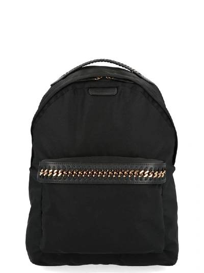 Shop Stella Mccartney Falabella Backpack In Black