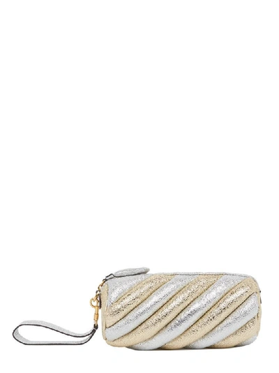 Shop Anya Hindmarch Marshmellow Zip Clutch Bag In Multi