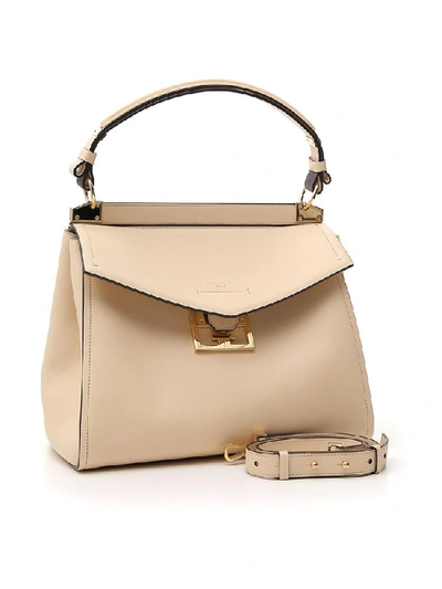Shop Givenchy Medium Mystic Foldover Tote Bag In Beige