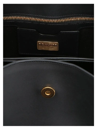 Shop Dolce & Gabbana Dg Amore Shoulder Bag In Black