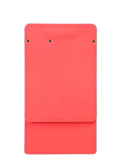 Shop Jacquemus Logo Pouch In Red