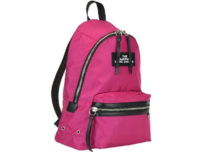 Shop Marc Jacobs Large Zip Pocket Backpack In Pink