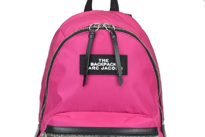 Shop Marc Jacobs Large Zip Pocket Backpack In Pink