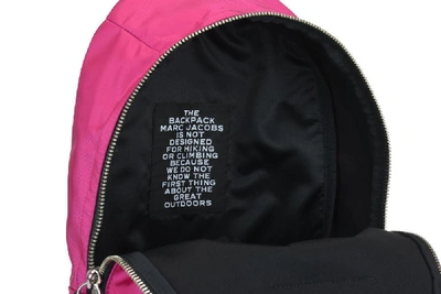 Shop Marc Jacobs Large Zip Pocket Backpack In Pink