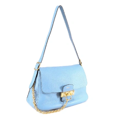 Shop Mulberry Keeley Shoulder Bag In Blue