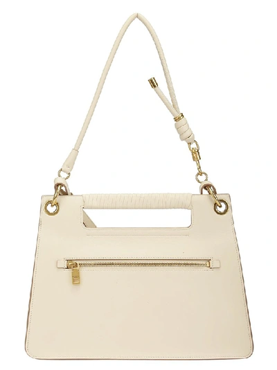 Shop Givenchy Medium Whip Shoulder Bag In Beige