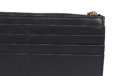 Shop Dolce & Gabbana Devotion Zipped Wallet In Black