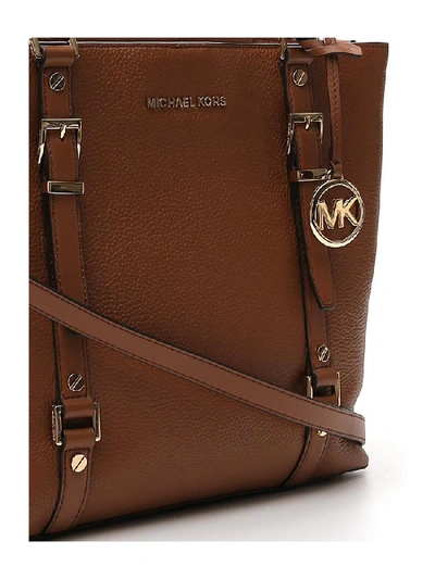 Shop Michael Michael Kors Bedford Legacy Tote Bag In Brown