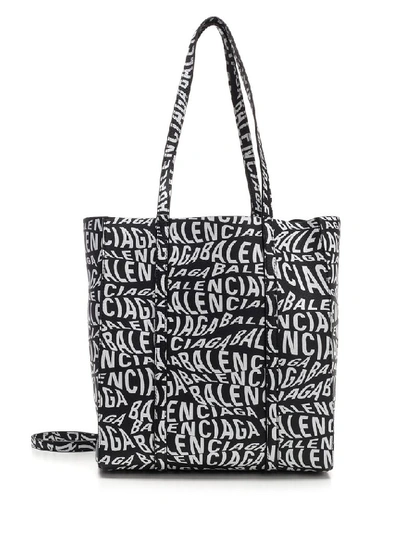 Shop Balenciaga Everyday Xs Tote Bag In Multi