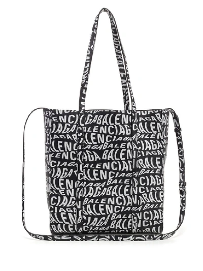 Shop Balenciaga Everyday Xs Tote Bag In Multi