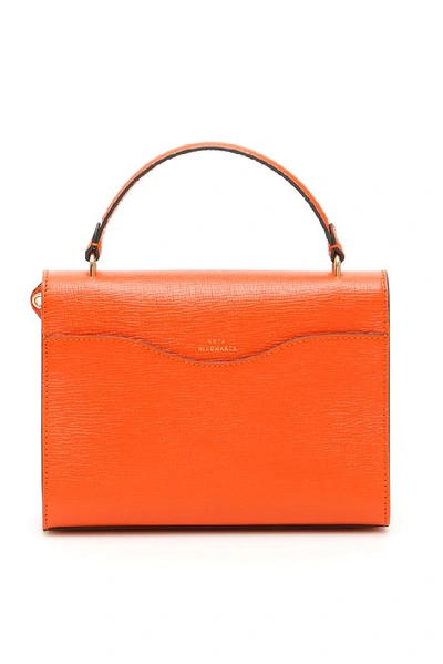 Shop Anya Hindmarch Postbox Shoulder Bag In Orange