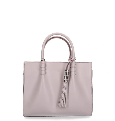Shop Tod's Small Shopper Tote Bag In Pink