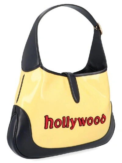 Gucci Jackie Medium Gg Hobo Bag In Yellow | ModeSens