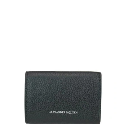 Shop Alexander Mcqueen Skull Envelope Wallet In Black