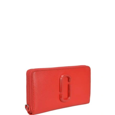 Shop Marc Jacobs Snapshot Dtm Standard Continental Wallet In Orange